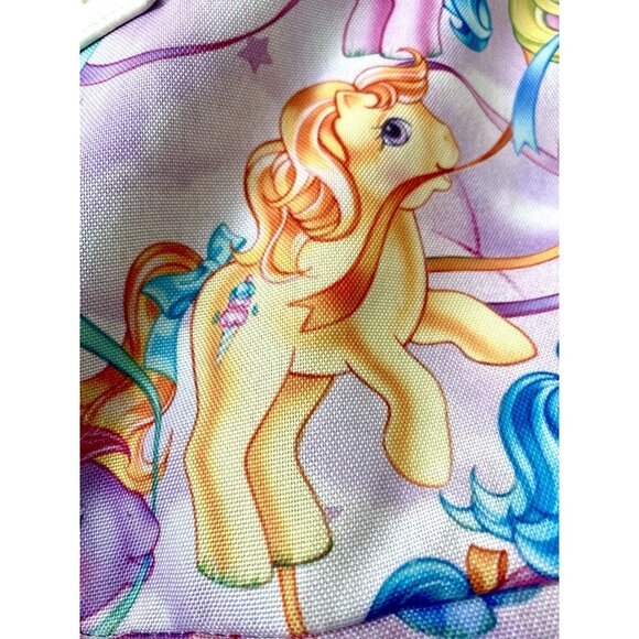 Iron Fist My Little Pony Rare Sundae Best G1 Shoulder Tote Bag Large 25” X 20” - Picture 7 of 14